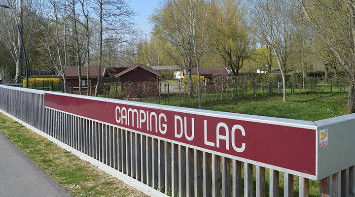 Le camping du lac de Vesoul